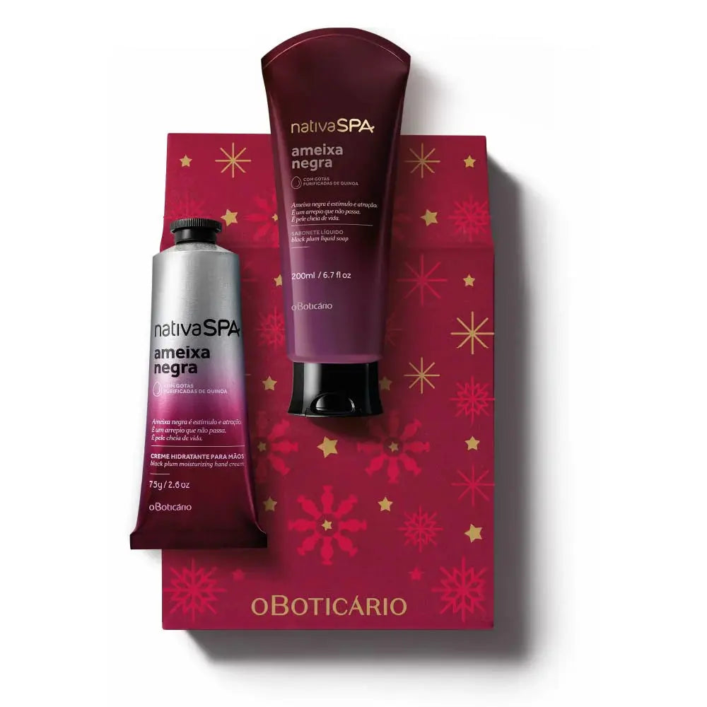 Kit de Noël Nativa SPA Black Plum JosikaBeauty