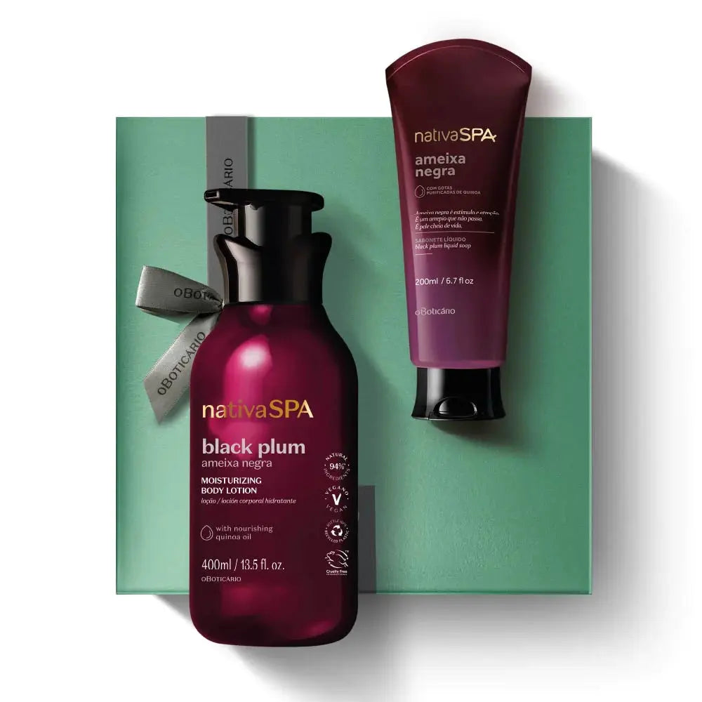 Coffret Basic Nativa SPA Black Plum