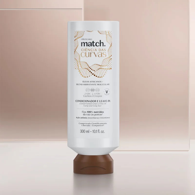 MATCH. | Après-Shampoing et Leave-in Science of Curves Match, 300 ml