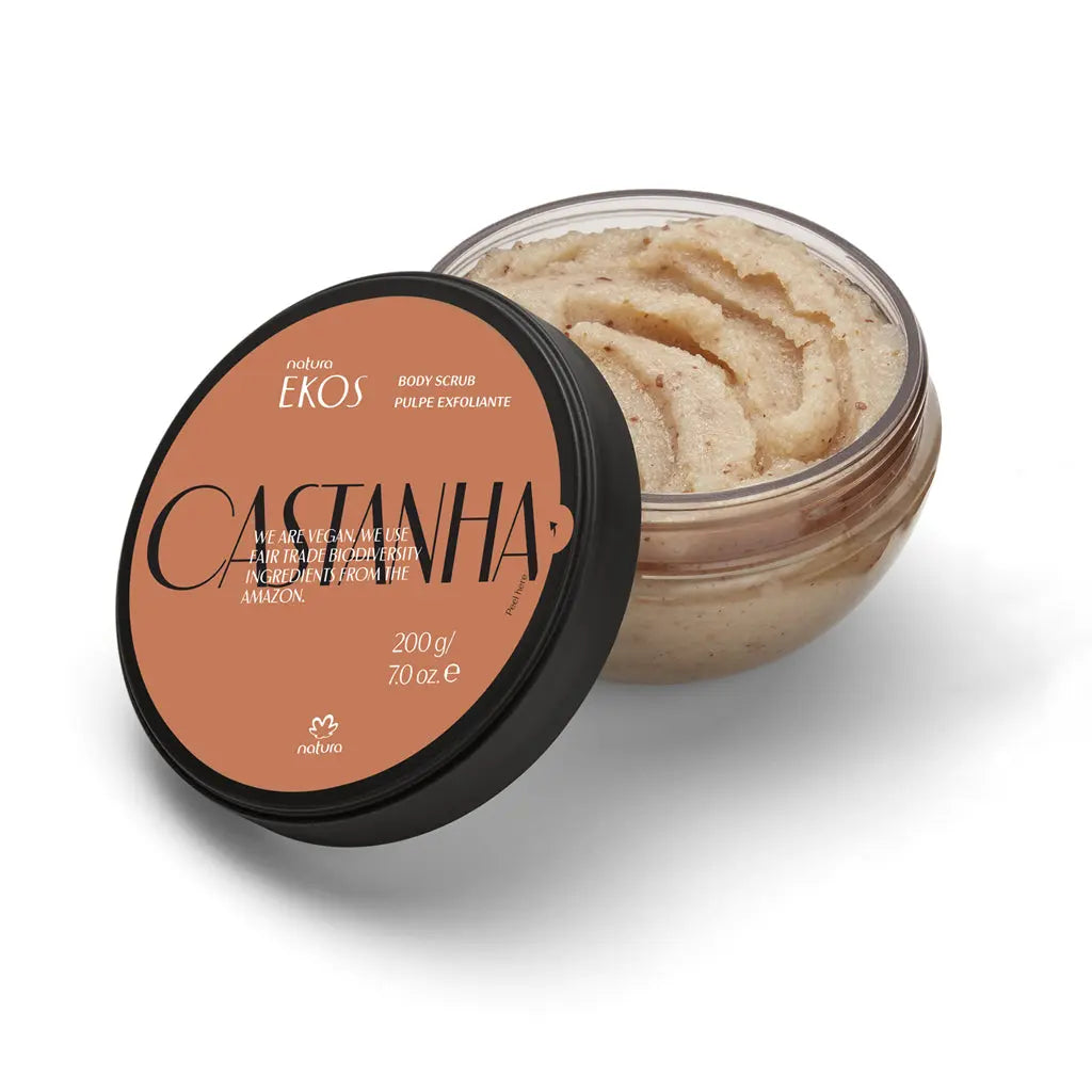 PULPE EXFOLIANTE CASTANHA - EKOS - 200G