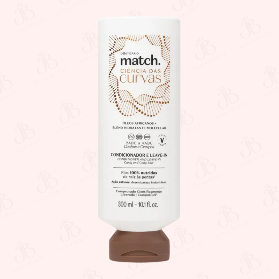 MATCH. | Après-Shampoing et Leave-in Science of Curves Match, 300 ml