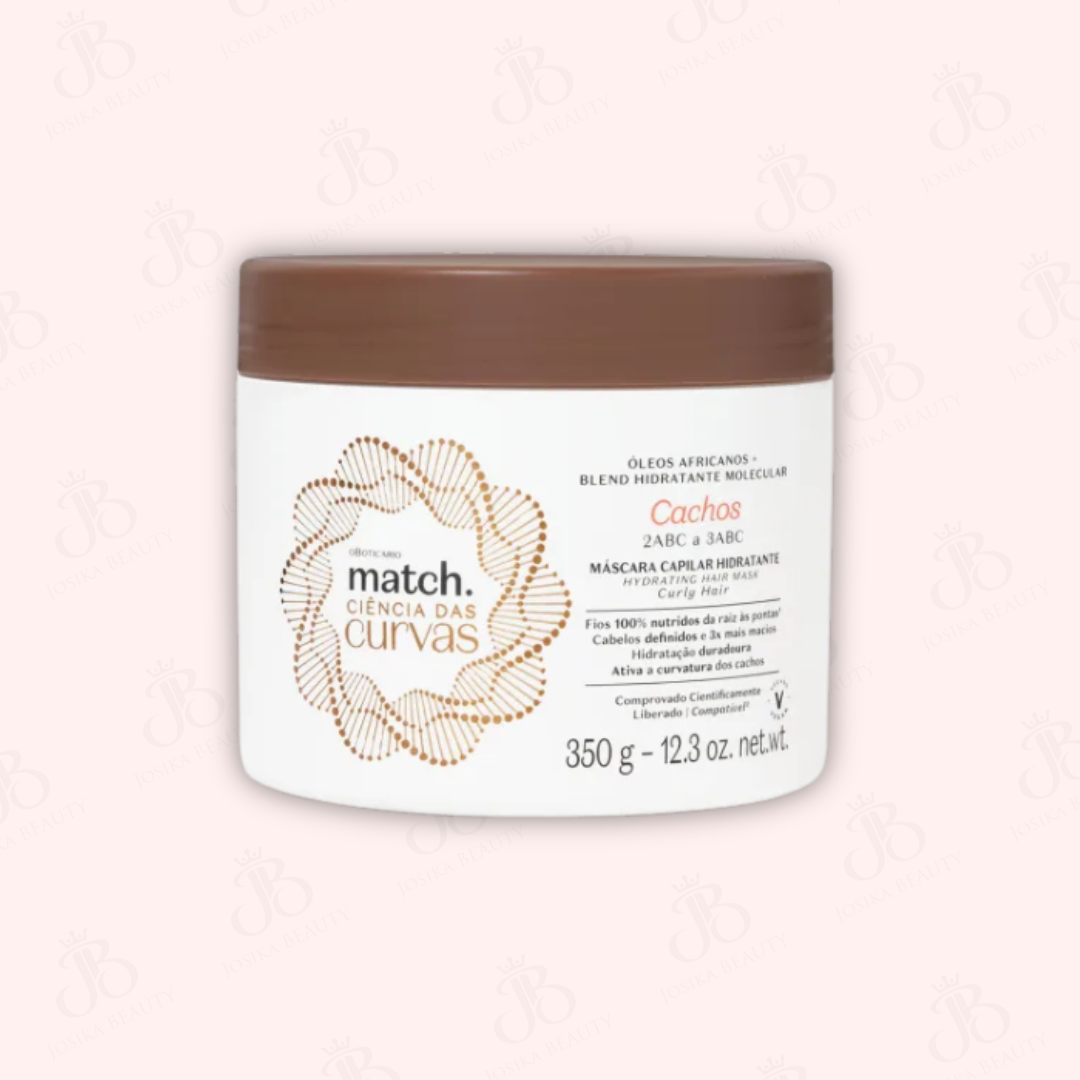 MATCH. | Masque capillaire hydratant Boucles Match Curls, 350 g