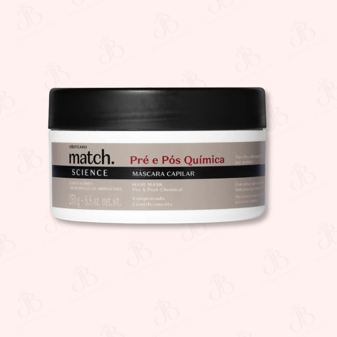 MATCH. | Masque capillaire pré et post-traitement chimique Match Science, 250 g