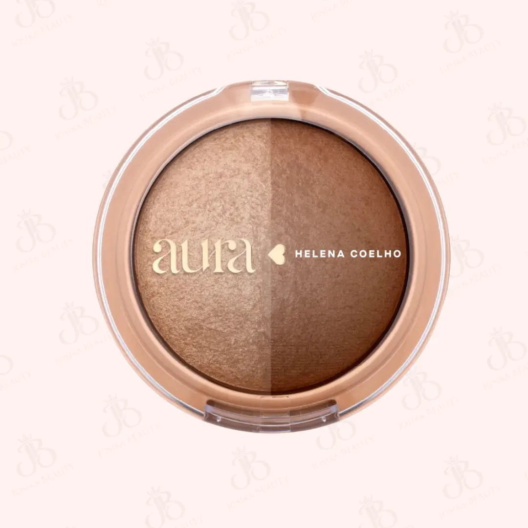 AURA | Duo Blush Tan-Tastic Aura par Helena Coelho 0,9g