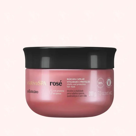 Masque Vitalité Et Protection Native Spa Rosé 200g JosikaBeauty