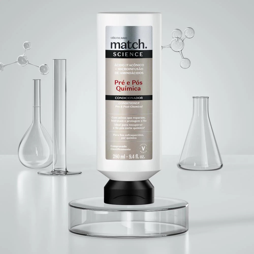 MATCH. | Match Science Après-Shampooing pré et post-chimie, 280 ml