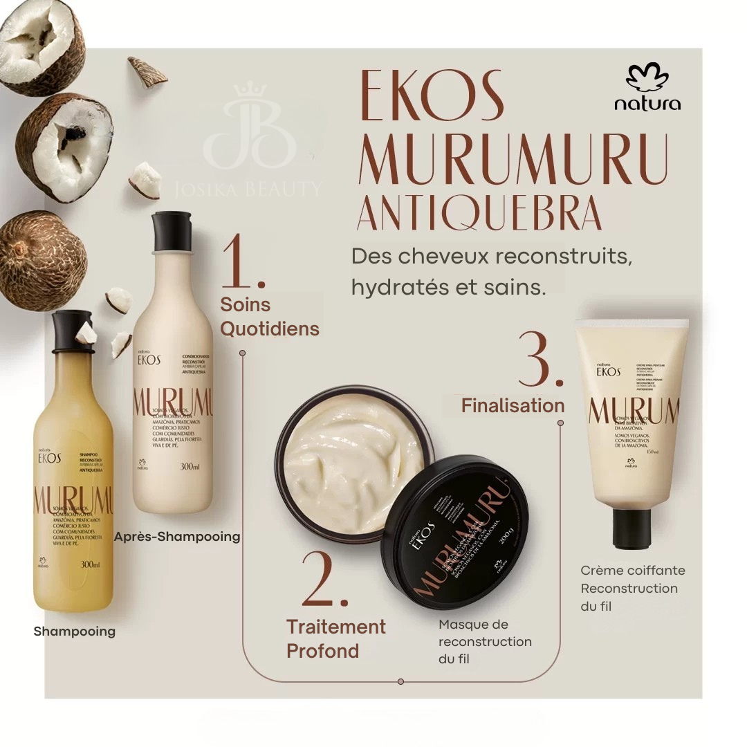 APRES SHAMPOOING MURUMURU - EKOS - 300ML