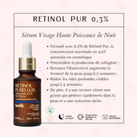 Sérum Visage Haute Puissance Botik Retinol Pure 30 ml JosikaBeauty