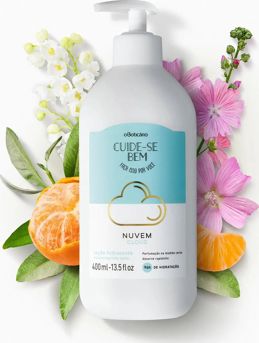 Lotion Hydratante Nuvem Cuide-se Bem 400ml