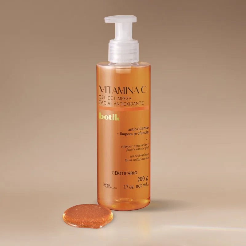 Botik Gel Nettoyant Antioxydant Visage Vitamine C 200g