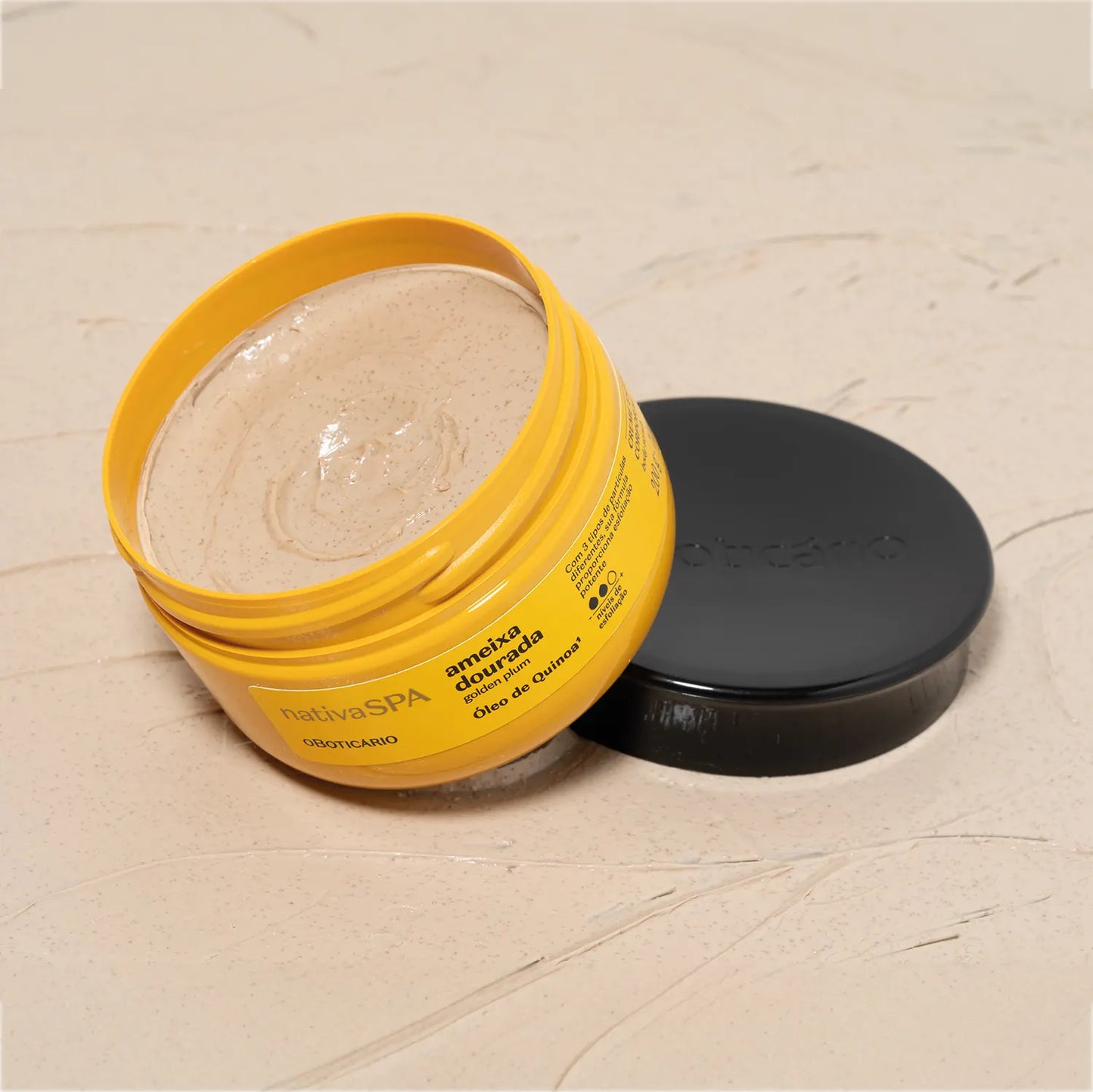 Crème Exfoliante Pour Le Corps Prune Dorée Nativa SPA 200g