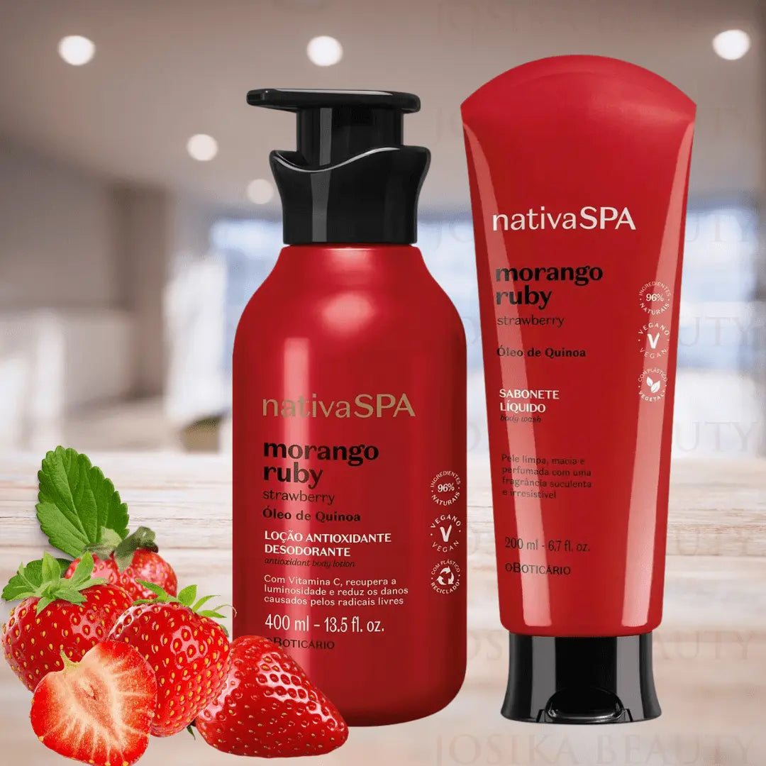 Coffret Basic Nativa SPA Fraise Rubis