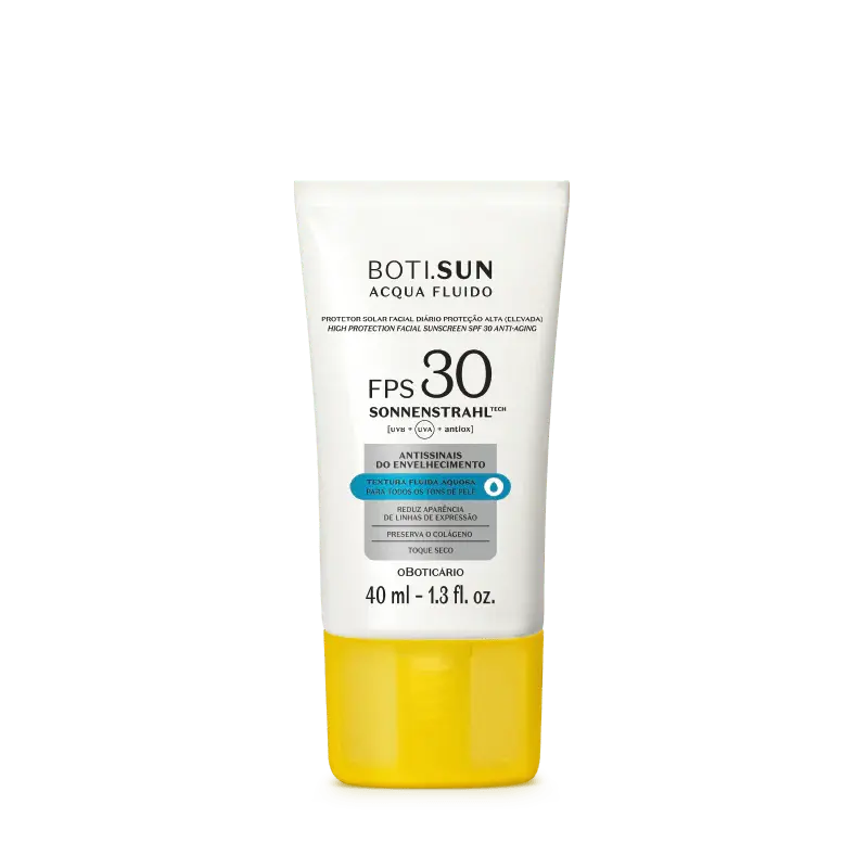 Crème Solaire Visage Anti-Âge SPF30 BOTI.SUN Acqua Fluide 40 ml