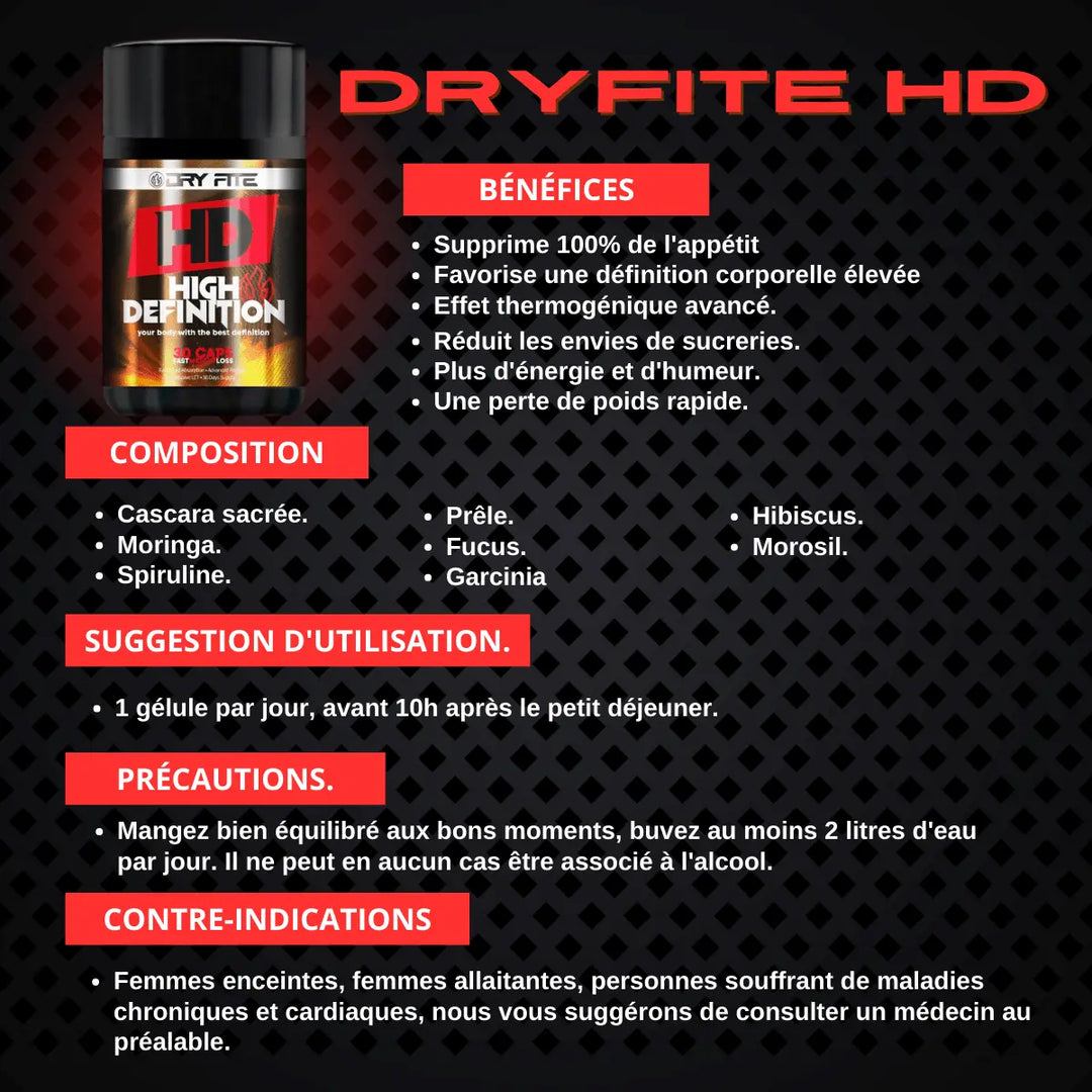 DryFite HD - 30 CAPS